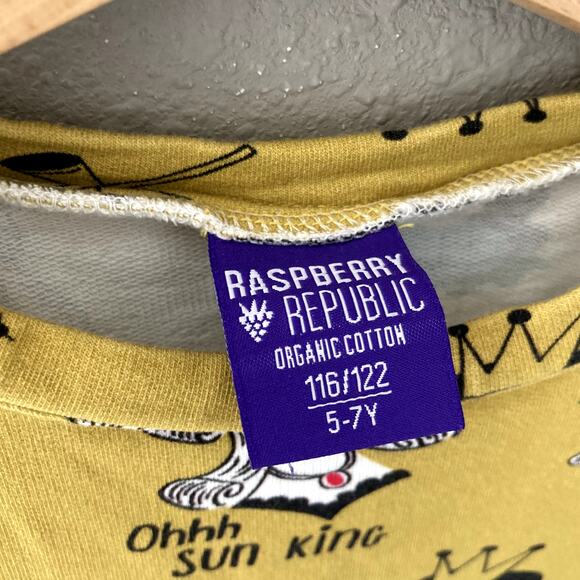 Raspberry Republic Sacrebleu Sun King Ruffle Dress - 5-7Y 116/122 - Picture 4 of 10